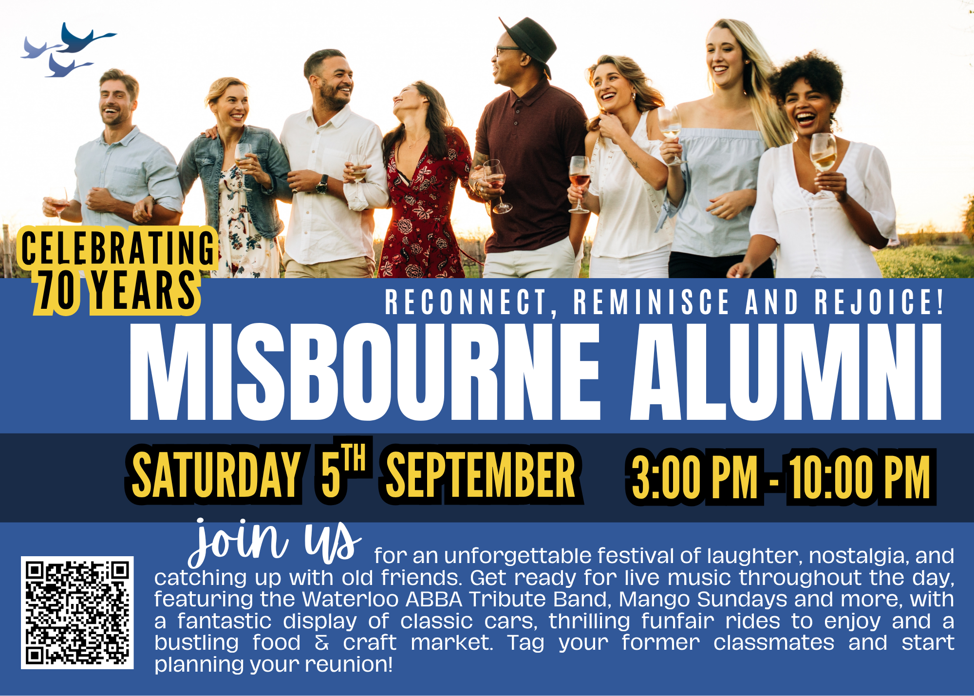 Alumni to join rewind event sep 2026